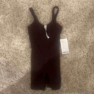 Lululemon Espresso Align Bodysuit Size 4!
